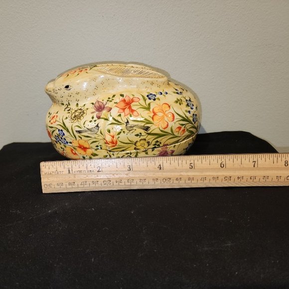 Vintage Rabbit Trinket Box - Picture 8 of 8